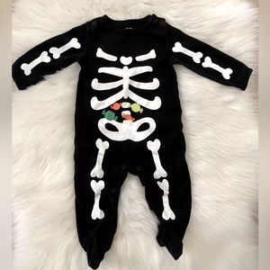Baby Skeleton costume suit